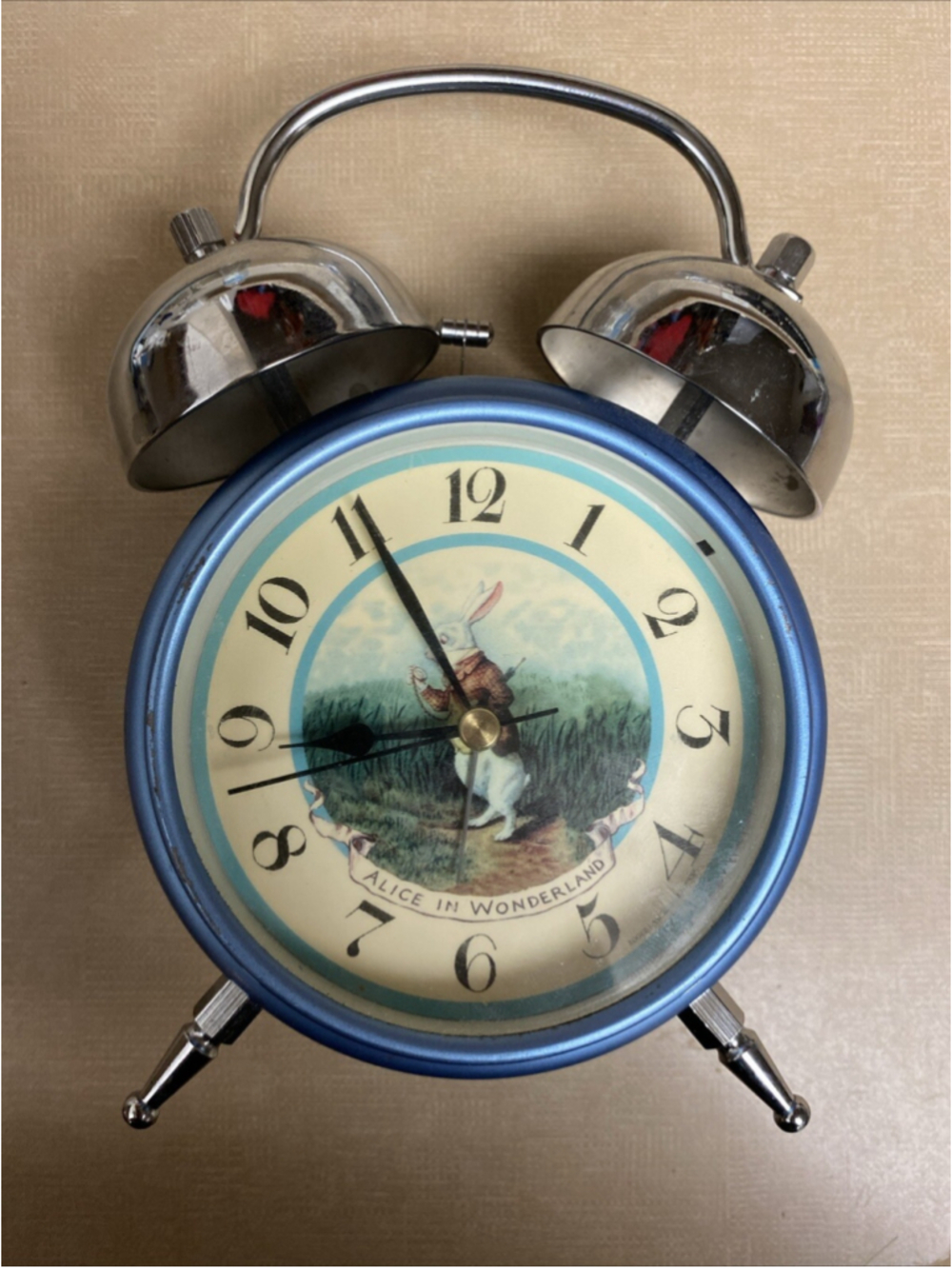 Alice In Wonderland Alarm Clock Made Exclusively For Roger Lascelles Clocks